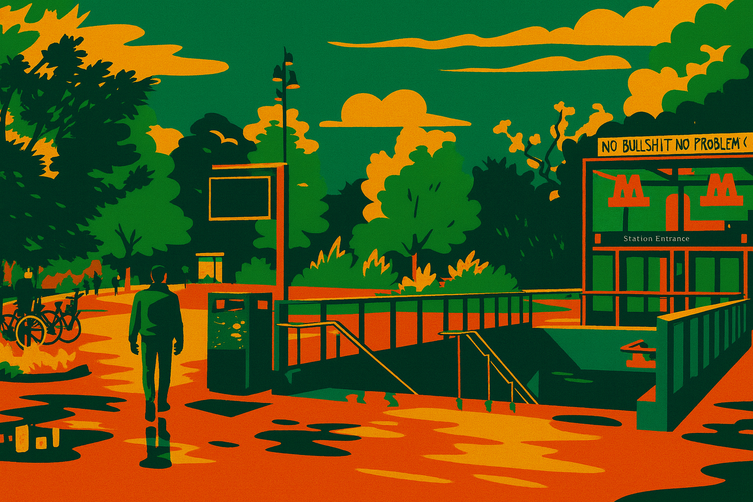 A dog walk through Nørrebro